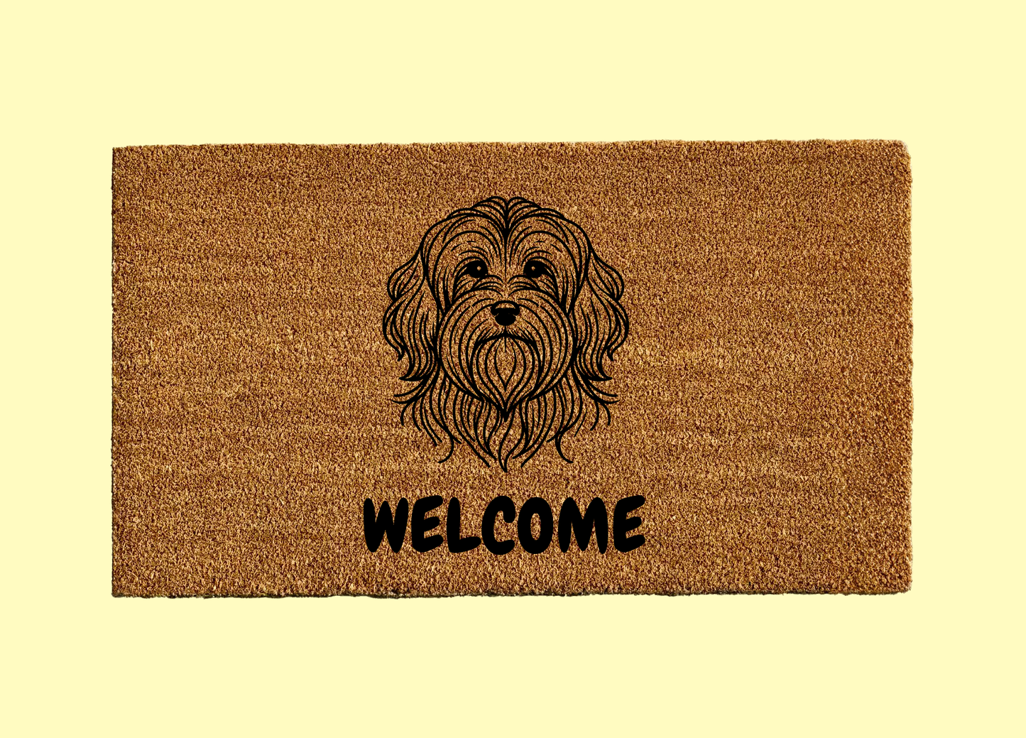 Havanese Welcome Door Mat