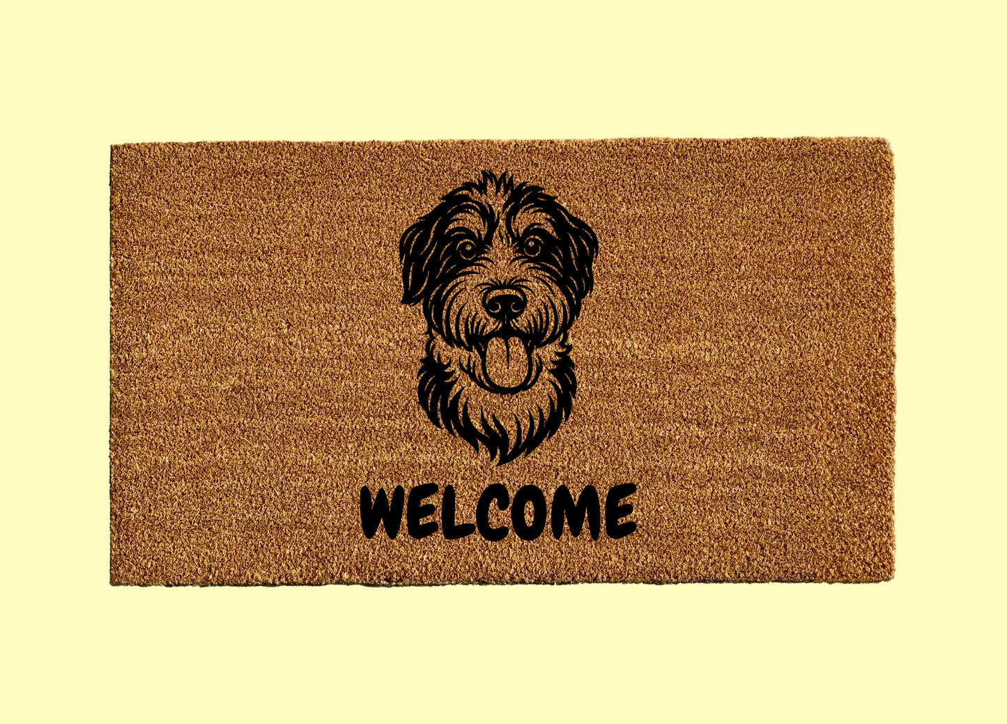 Custom Dog Doormat - Upload Your Dog's Photo!