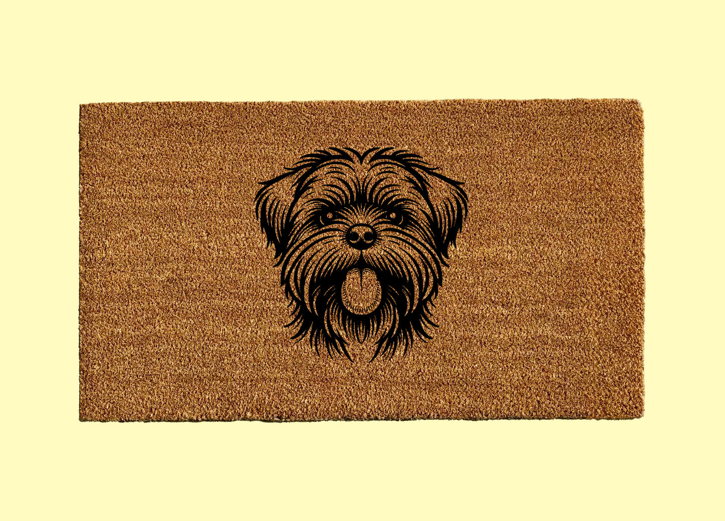 Affenpinscher Welcome Door Mat