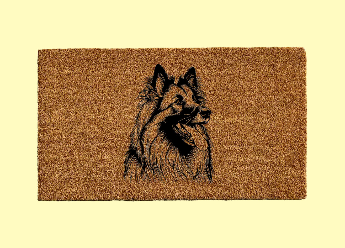 Belgian Tervuren Welcome Door Mat