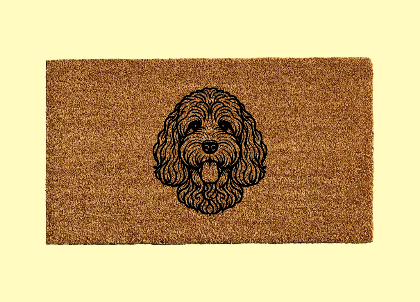 Cockapoo Welcome Door Mat
