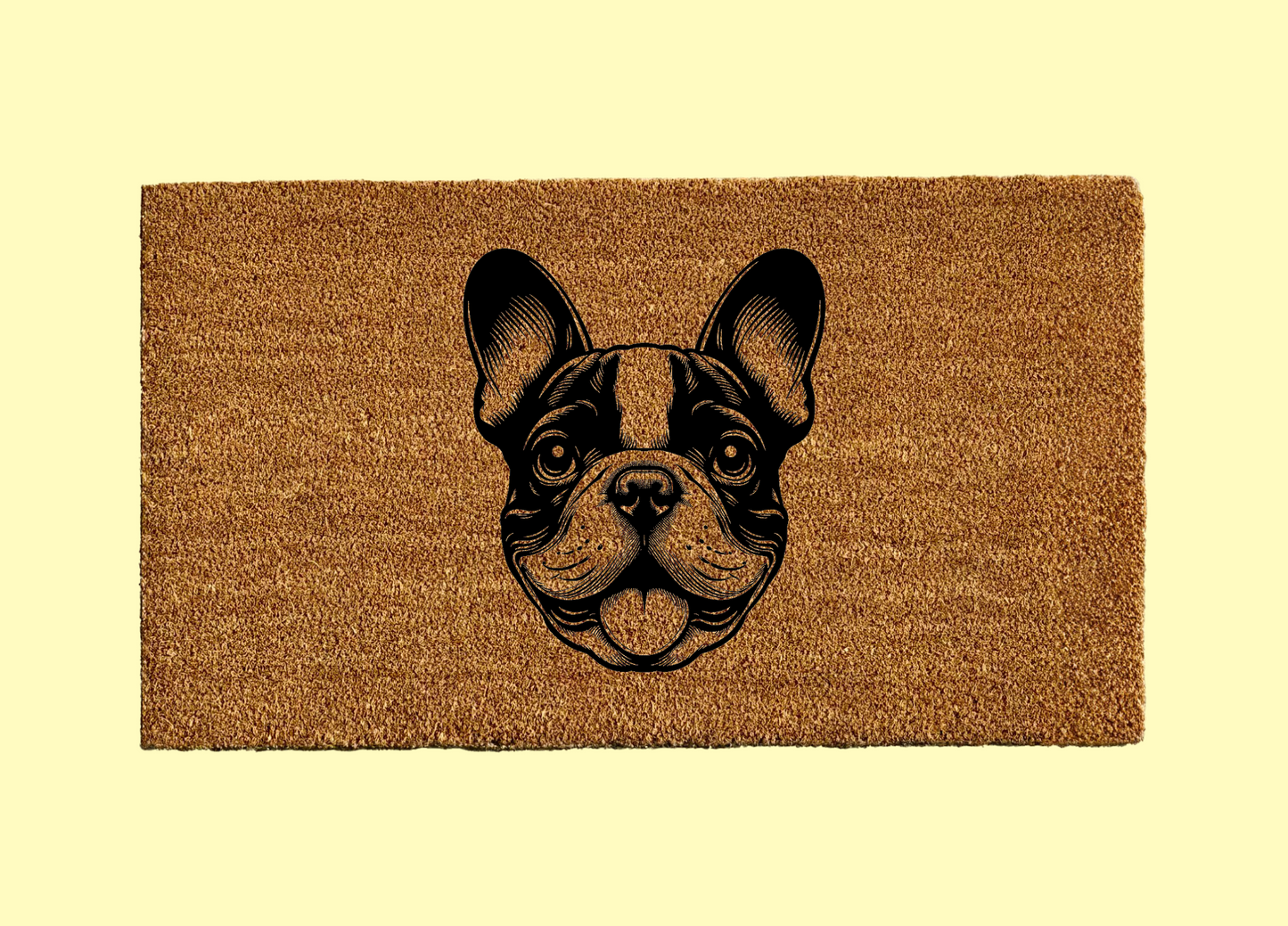 French Bulldog Welcome Door Mat
