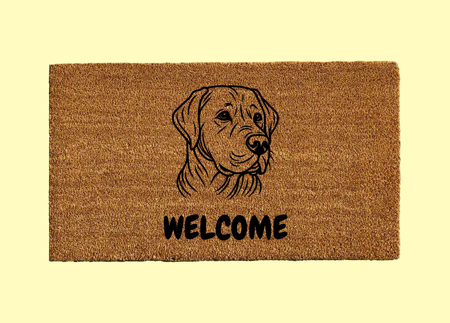 Labrador Retriever Welcome Door Mat