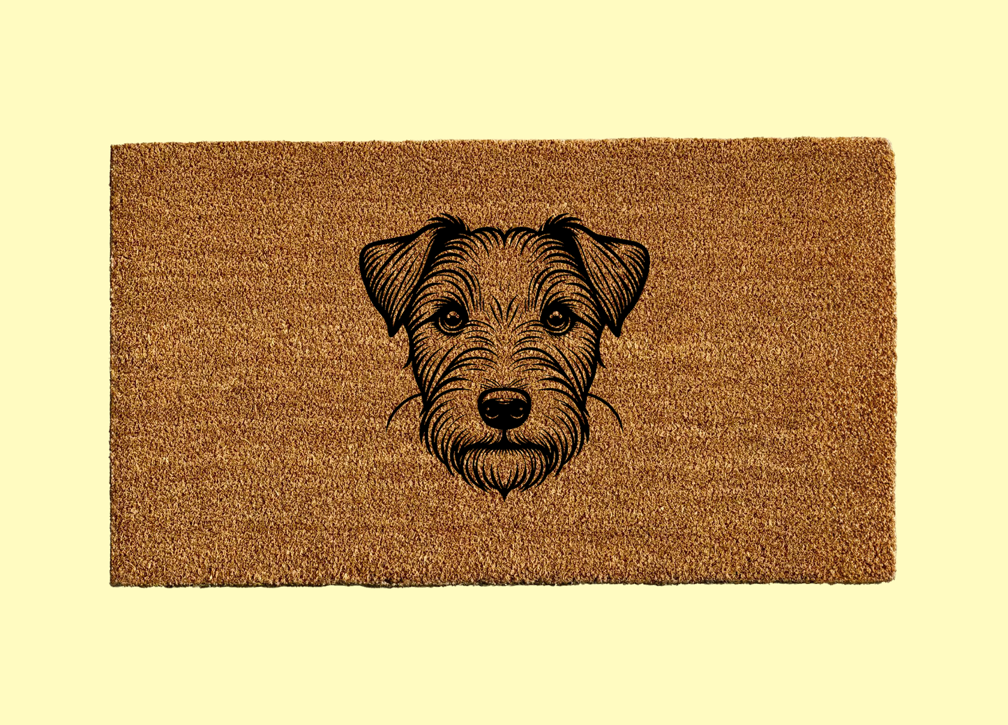 Russel Terrier Welcome Door Mat