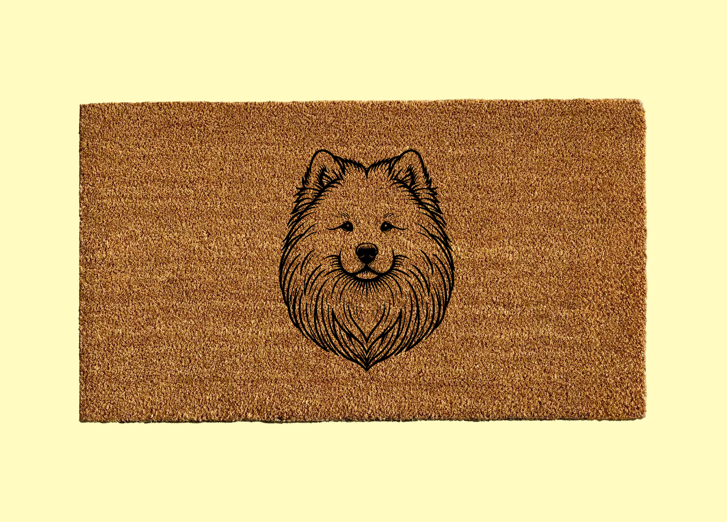 Samoyed Welcome Door Mat