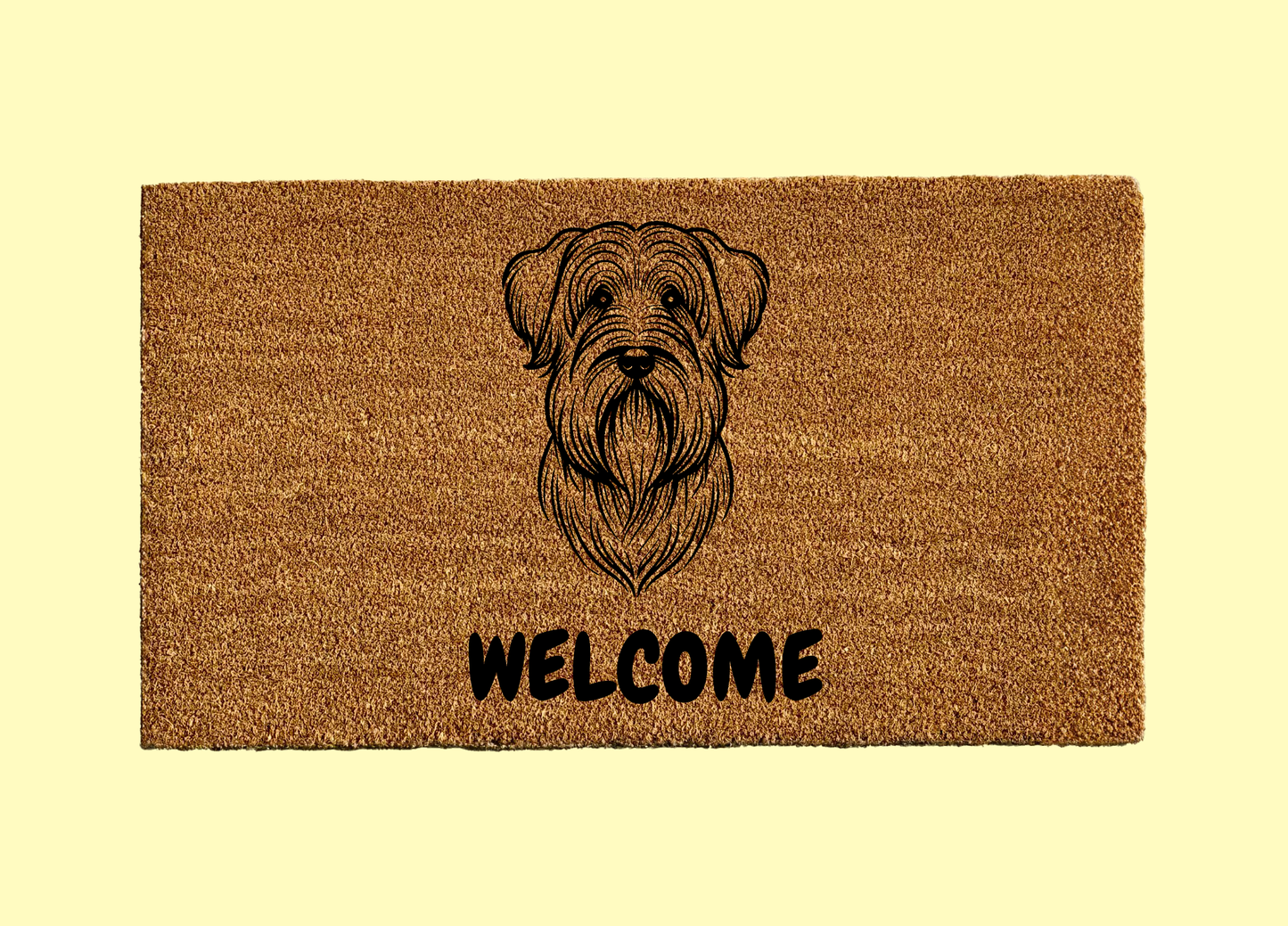 Sealyham Terrier Welcome Door Mat