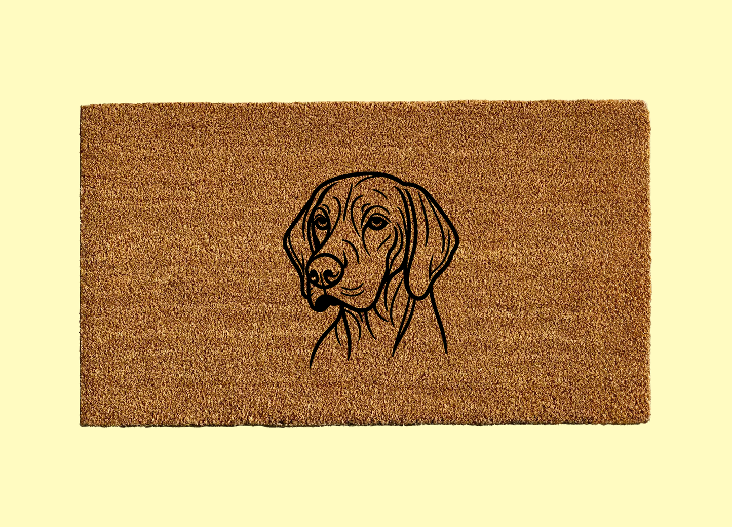 Vizsla Welcome Door Mat
