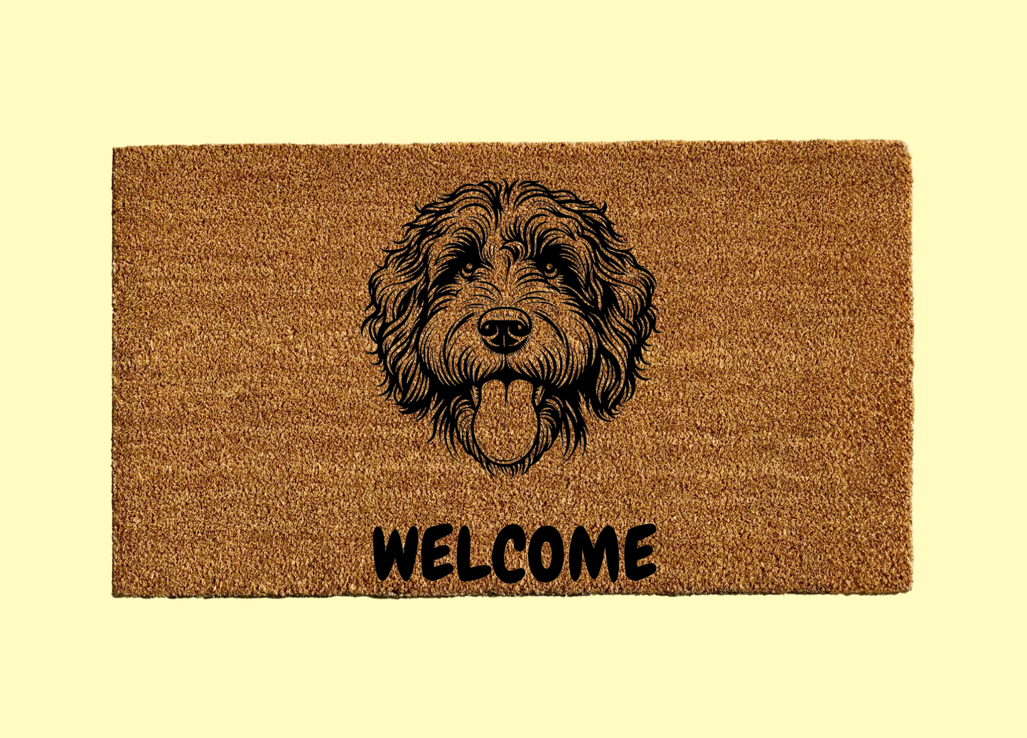 Barbet Welcome Door Mat