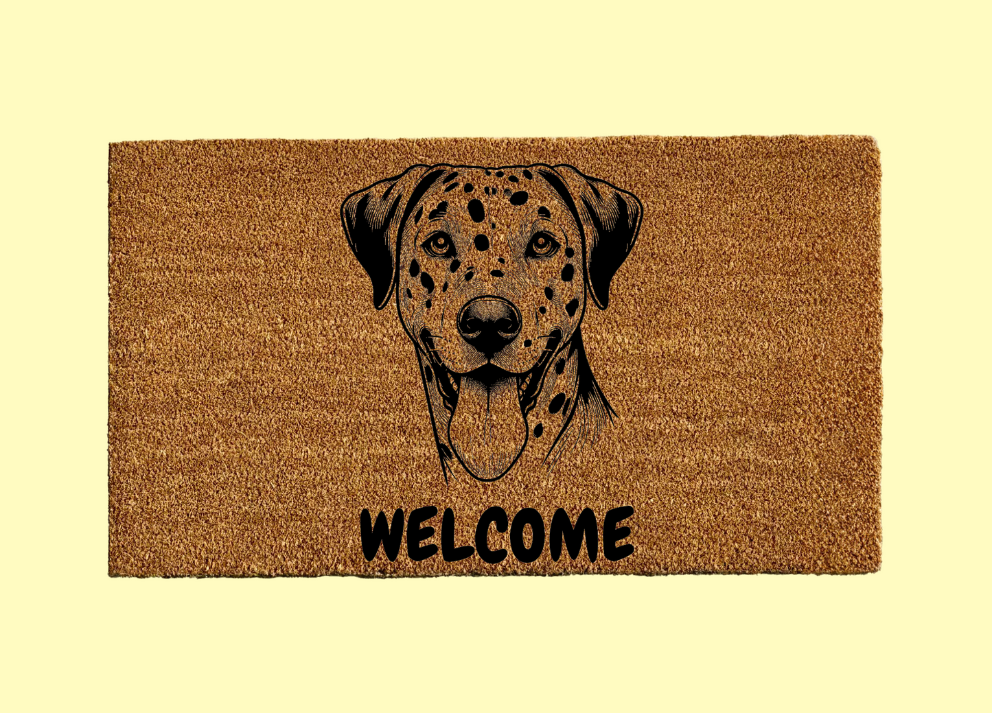 Catahoula Welcome Door Mat