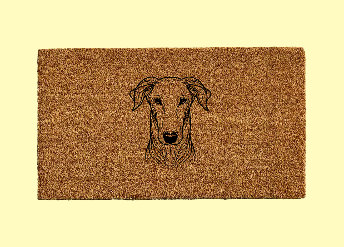 Ibizan Hound Welcome Door Mat