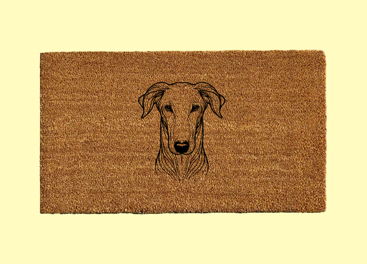 Ibizan Hound Welcome Door Mat