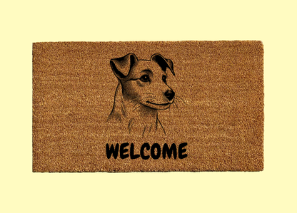 Jack Russell Terrier Welcome Door Mat