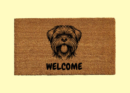 Affenpinscher Welcome Door Mat