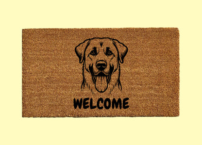 Anatolian Shepherd Welcome Door Mat