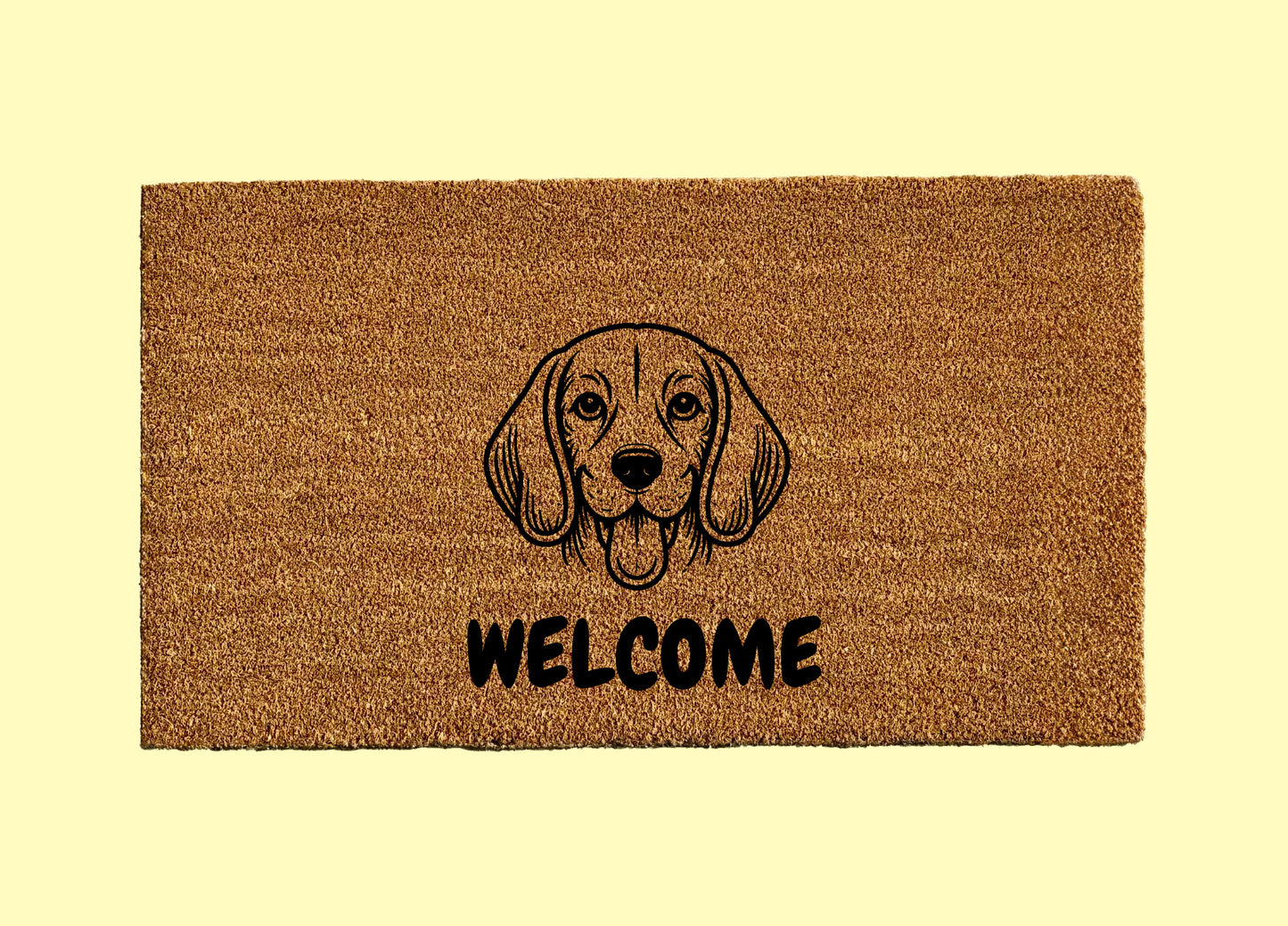 Beagle Welcome Door Mat
