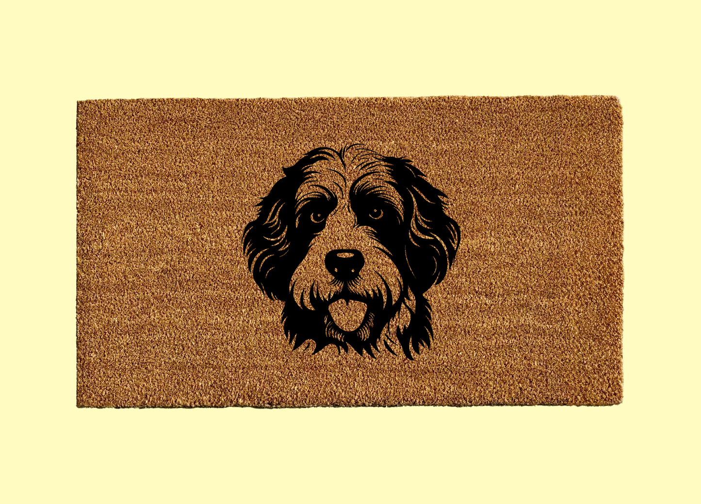 Bernedoodle Welcome Door Mat