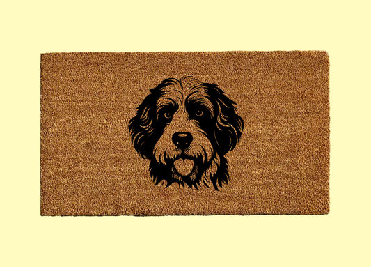 Bernedoodle Welcome Door Mat