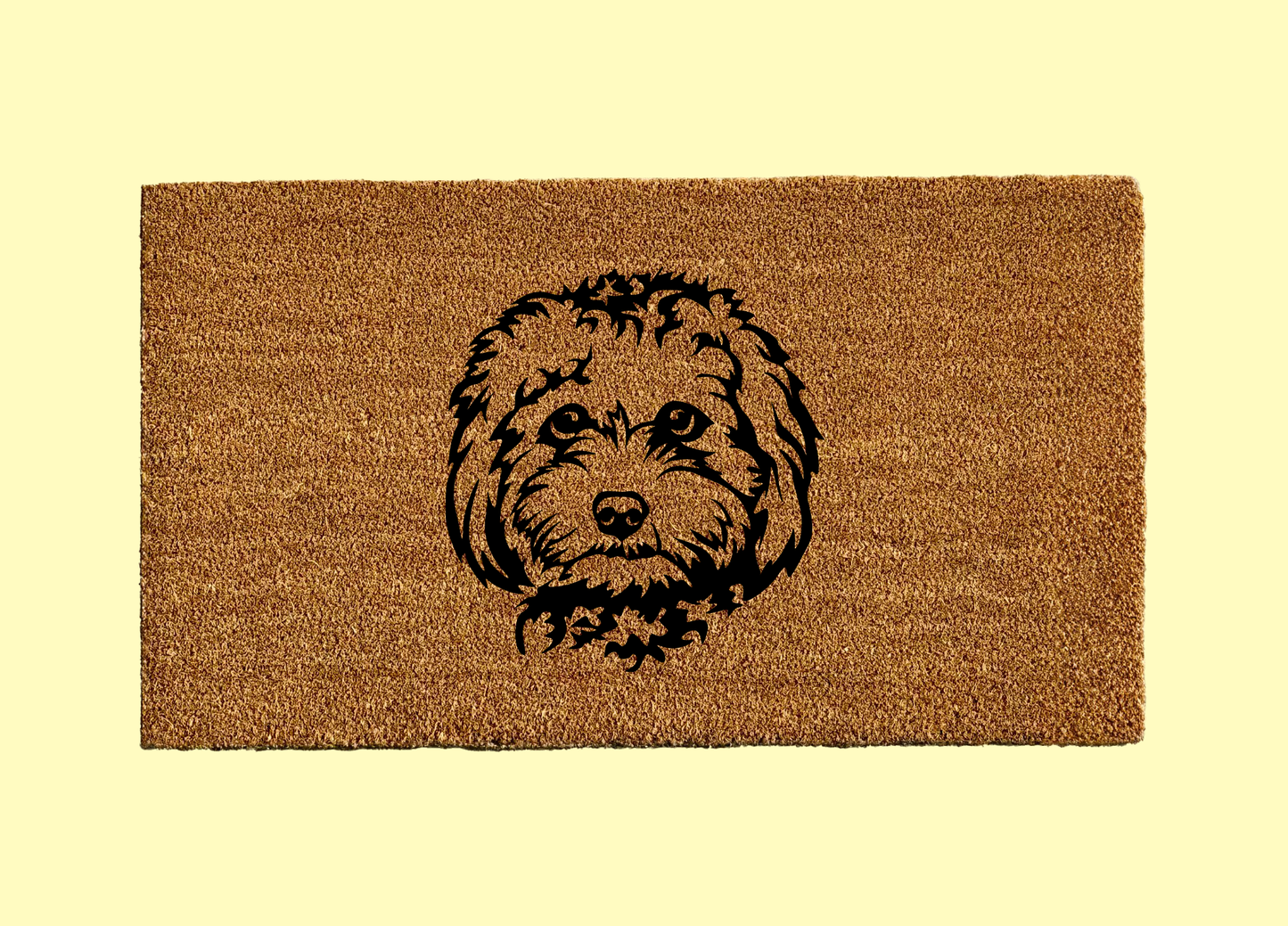 Cavapoo Welcome Door Mat