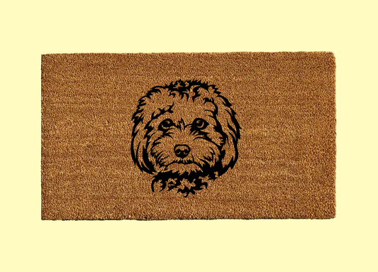 Cavapoo Welcome Door Mat
