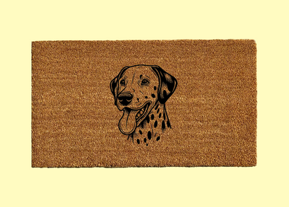 Dalmatian Welcome Door Mat