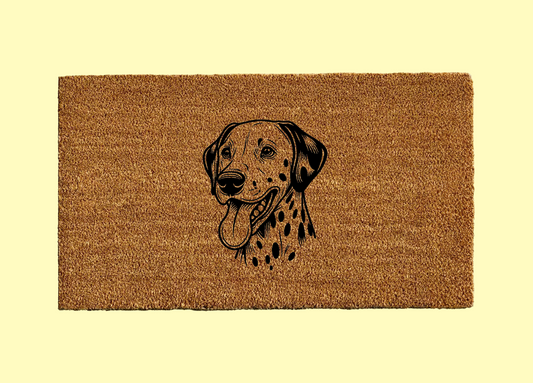 Dalmatian Welcome Door Mat