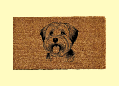 Dandie Dinmont Terrier Welcome Door Mat