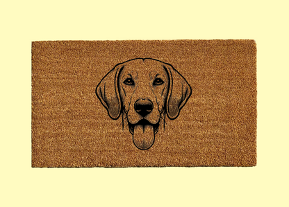 English Foxhound Welcome Door Mat