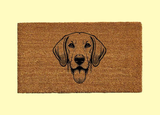 English Foxhound Welcome Door Mat