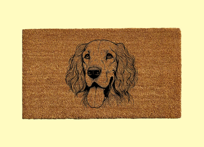 English Setter Welcome Door Mat
