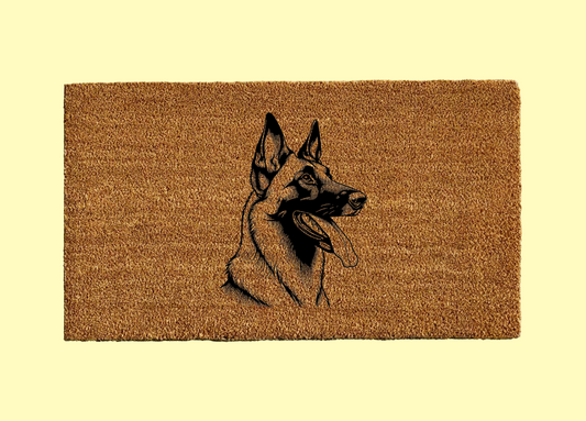 Belgian Malinois Welcome Door Mat