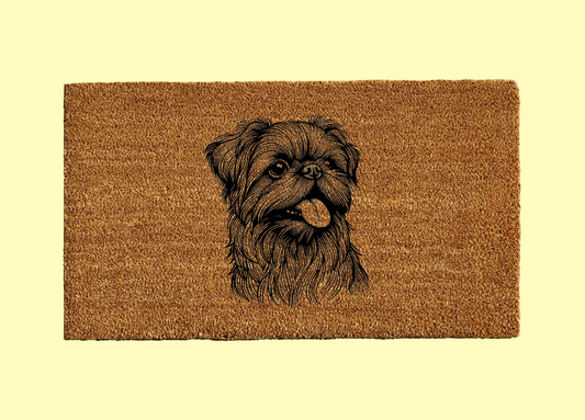 Brussels Griffon Welcome Door Mat