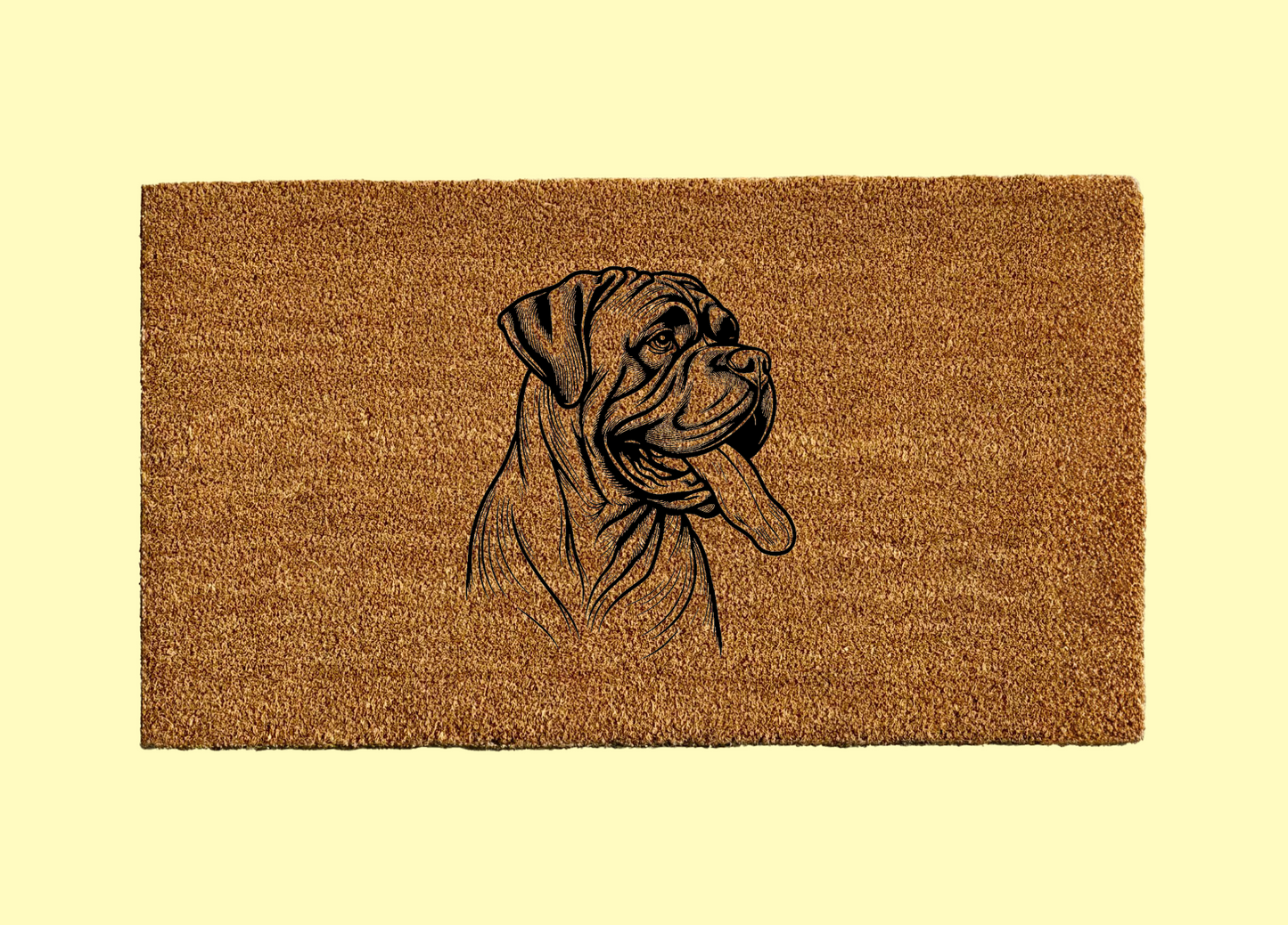 Cane Corso Welcome Door Mat
