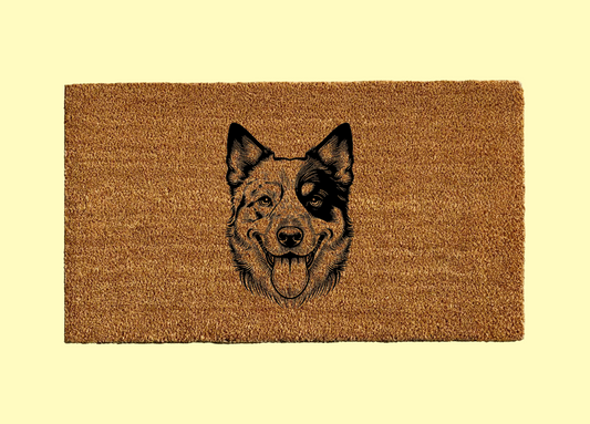 Cattle Dog Welcome Door Mat