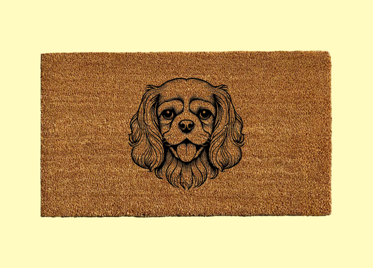 Cavalier King Charles Spaniel Welcome Door Mat