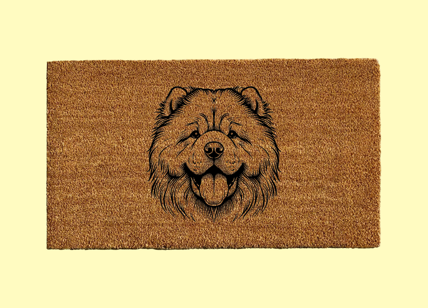 Chow Chow Welcome Door Mat