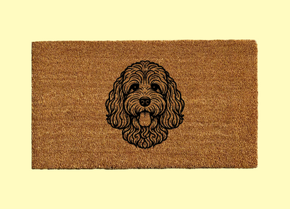 Cockapoo Welcome Door Mat