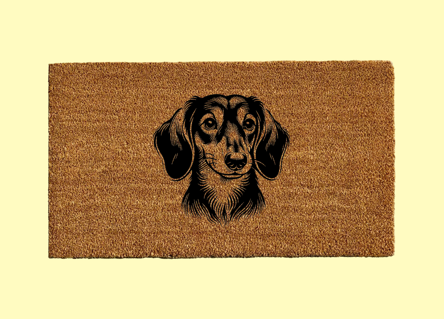 Dachshund Welcome Door Mat