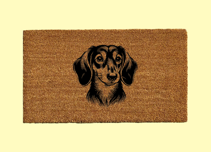 Dachshund Welcome Door Mat