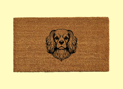 English Toy Spaniel Welcome Door Mat