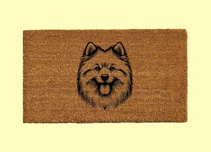 Finnish Spitz Welcome Door Mat