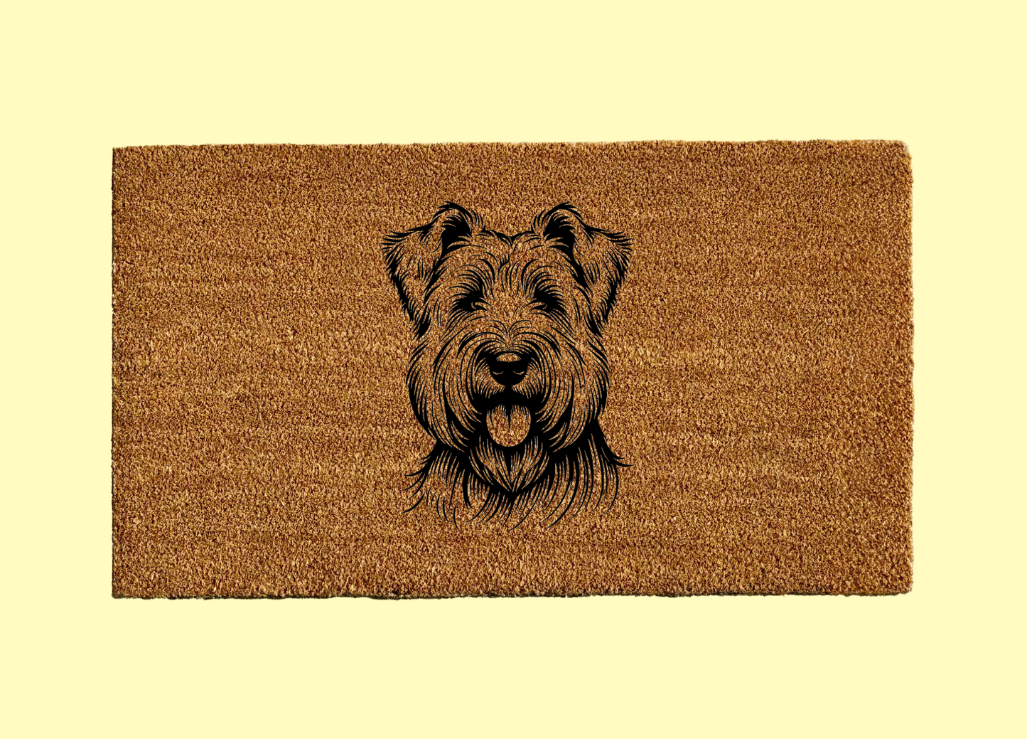 Glen of Imaal Terrier Welcome Door Mat