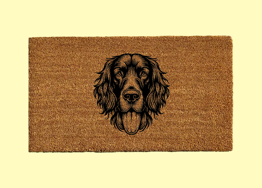 Gordon Setter Welcome Door Mat