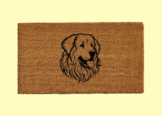Great Pyrenees Welcome Door Mat
