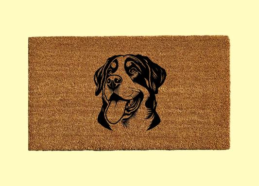 Greater Swiss Mountain Dog Welcome Door Mat