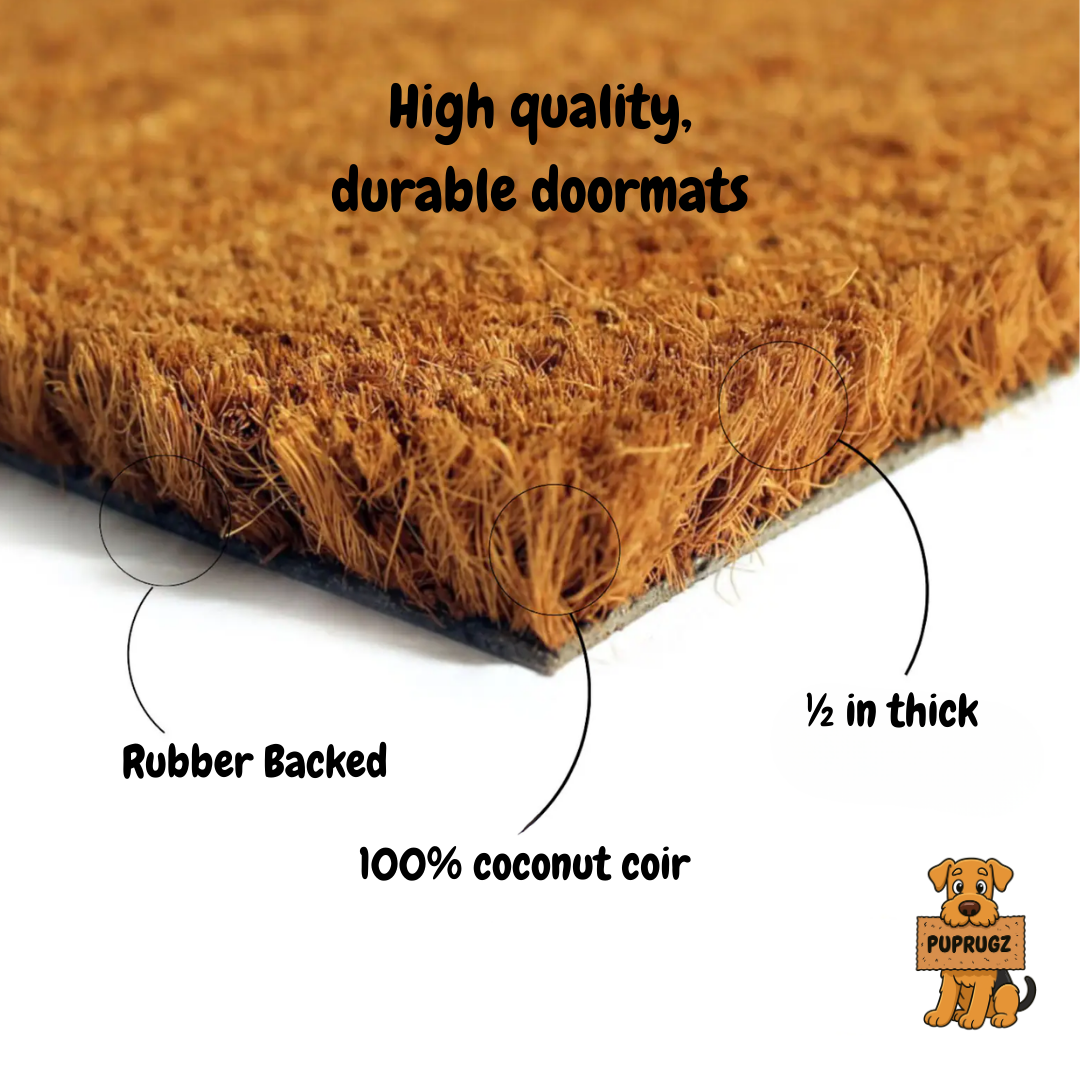 Custom Dog Doormat - Upload Your Dog's Photo!