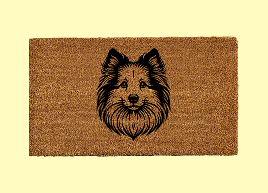 Icelandic Sheepdog Welcome Door Mat