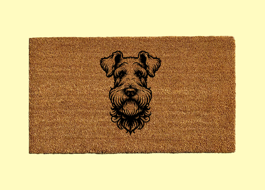 Kerry Blue Terrier Welcome Door Mat