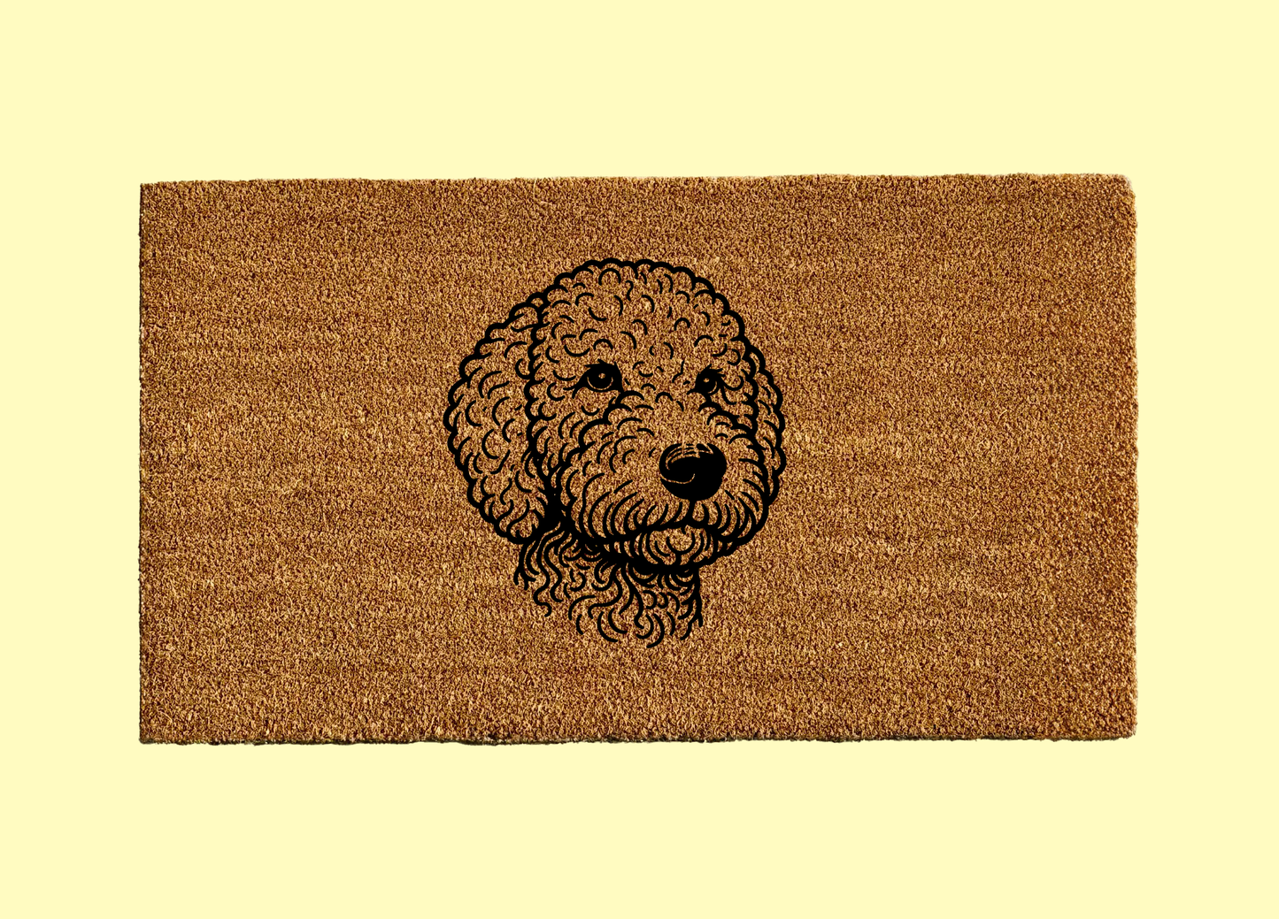 Lagotto Romangnolo Welcome Door Mat