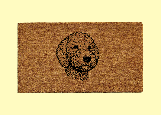 Lagotto Romangnolo Welcome Door Mat