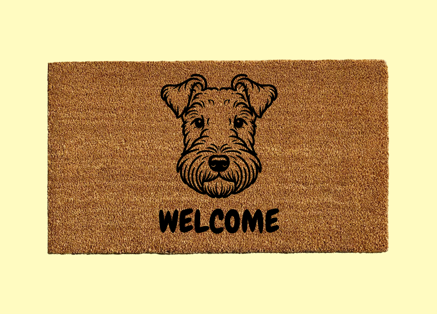Lakeland Terrier Welcome Door Mat